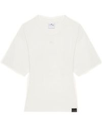 Courreges - Courrèges Wide Sleeved Crewneck T-Shirt - Lyst