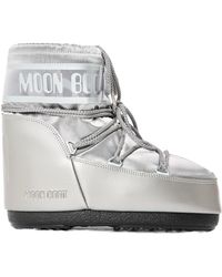 Moon Boot - Icon Low Glance Satin Boots - Lyst