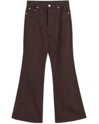 By Malene Birger - Five-Pockets Flared Trousers - Lyst