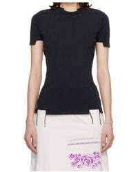 Vetements - Embroidered Logo Short-Sleeve T-Shirt - Lyst