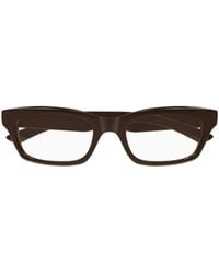 Balenciaga - Eyewear Rectangle Frame Glasses - Lyst