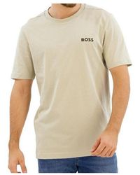 BOSS - Short-Sleeved T-Shirt - Lyst