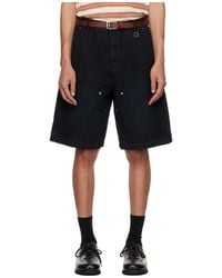 WOOYOUNGMI - Studded Details Shorts - Lyst