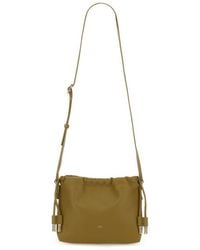 A.P.C. - Ninon Logo Embossed Mini Shoulder Bag - Lyst