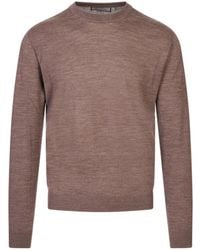 Canali - Crew-Neck Sweater - Lyst