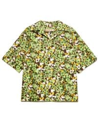 Marni - Pop Flowers Print Poplin Shirt - Lyst