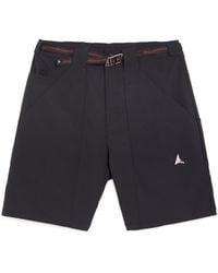ROA - Buckle-Fastening Shorts - Lyst