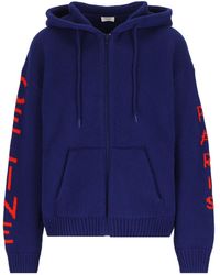 Celine - Hooded Cardigan - Lyst