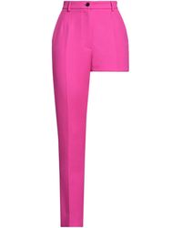 Dolce & Gabbana - Solid-Color Wool Trousers - Lyst