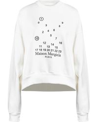 Maison Margiela - Plain Colour Sweatshirt - Lyst