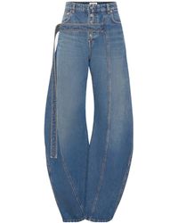 Jean Paul Gaultier - Denim Strap Jeans - Lyst