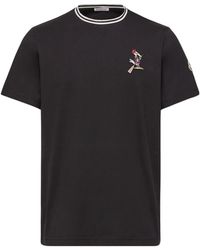 Moncler - Monduck Logo Patch T-Shirt - Lyst