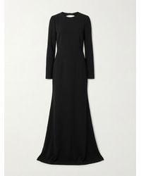 Gucci - Crystal-Embellished Open-Back Crepe Gown - Lyst
