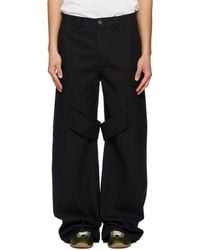Courreges - Utility Chaps Cotton Trousers - Lyst