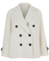Brunello Cucinelli - Double-Breasted Long Sleeved Coat - Lyst