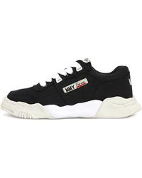 Maison Mihara Yasuhiro - Parker Canvas Logo-Embroidered Sneakers - Lyst