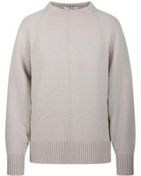 Max Mara - Crewneck Long-Sleeved Jumper - Lyst