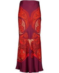 La DoubleJ - La Doublej Kells Print Palazzo Pants - Lyst