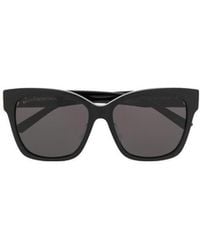 Balenciaga - Eyewear Bb Logo Cat-Eye Sunglasses - Lyst