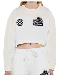 Pinko - Colour-Block Patch Sweatshirt - Lyst