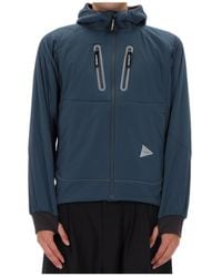 and wander - Alpha Air Hoodie - Lyst