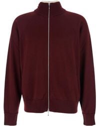 Jil Sander - Zip-Up Knitted Cardigan - Lyst