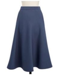 Dior - Christian Flared Long Skirt - Lyst