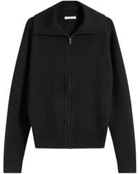 Entire studios - Relaxed Zip-Up Knitted Jacket - Lyst