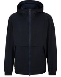 BOSS - Stand-Collar Techwear Vest - Lyst