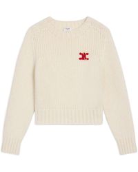Celine - Crewneck Sweater - Lyst