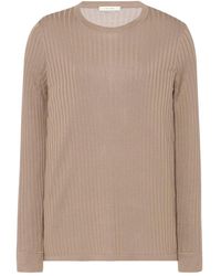 The Row - Ribbed Long-Sleeve Top - Lyst