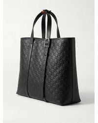 Gucci - Big Gg Emblem Shopping Bag - Lyst