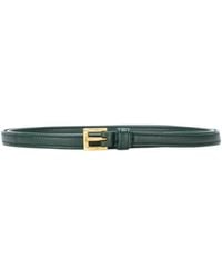Prada - Skinny Buckled Belt - Lyst