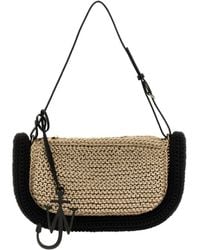 JW Anderson - Jw Anderson Bumper-15 Crochet-Knit Zip-Up Shoulder Bag - Lyst