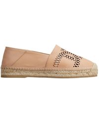 Tod's - Kate Leather Espadrilles - Lyst
