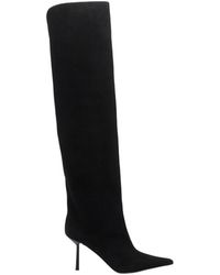 Le Silla - Bella Over-The-Knee Suede Boots - Lyst
