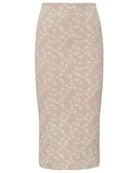 Fendi - Floral Motif Layered Effect Midi Skirt - Lyst