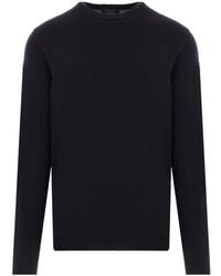 Zanone - Crewneck Knitted Jumper - Lyst