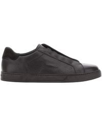 Doucal's - Spencer Laceless Slip-On Sneakers - Lyst