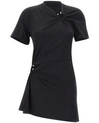 Rabanne - Rabanne Cut-Out Draped Mini Dress - Lyst