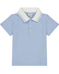 Fendi - Logo Short Sleeve Polo Shirt - Lyst