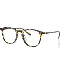 Oliver Peoples - Finley Square-Frame Glasses - Lyst