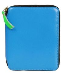 Comme des Garçons - Comme Des Garçons Wallet Colour-Block Zipped Wallet - Lyst