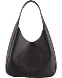 Stella McCartney - Logo Slouchy Hobo Shoulder Bag - Lyst