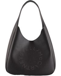 Stella McCartney - Logo Slouchy Hobo Shoulder Bag - Lyst