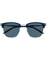 Montblanc - Eyewear Square Frame Sunglasses - Lyst