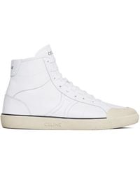 Celine Alan As-01 Low Lace-Up Sneaker in White for Men | Lyst
