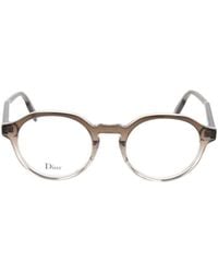 Dior - Eyewear Round-Frame Glasses - Lyst