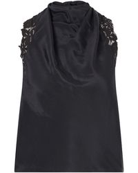 SIR. - Sleeveless Top With Lace Trim - Lyst