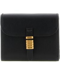 Pinko - Buckle-Detailed Folded Saddle Wallet - Lyst